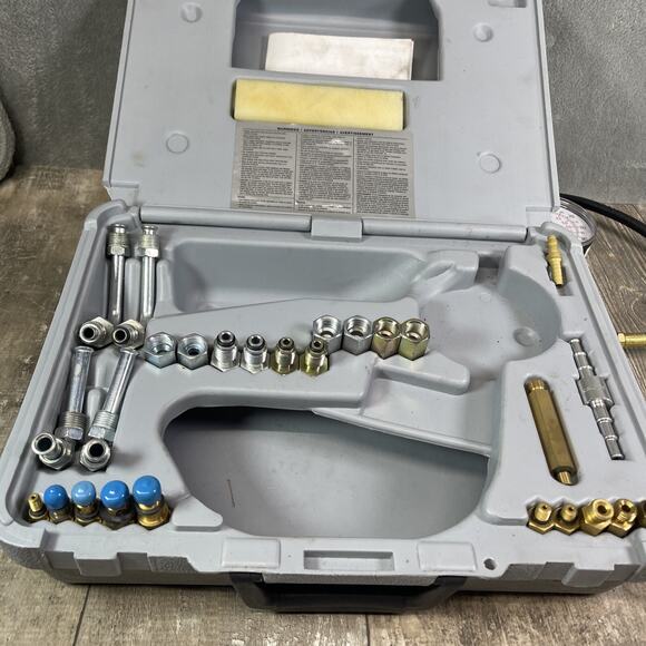 Lang Tools (Star Products) DELUXE GLOBAL FUEL INJECTION PRESSURE TEST SET (READ) - Picture 7 of 16